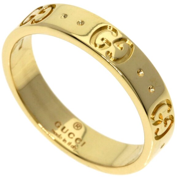 GUCCI 18k Yellow Gold Ring - Picture 1 of 8